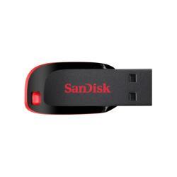SanDisk Cruzer Blade - Chiavetta USB - 64 GB - USB 2.0 - nero, rosso