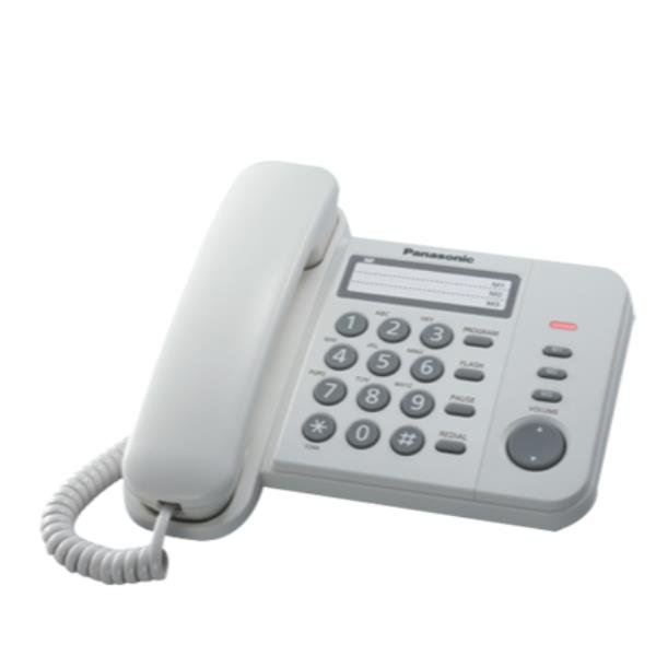 Panasonic KX-TS520EX1W - Telefono con filo - bianco
