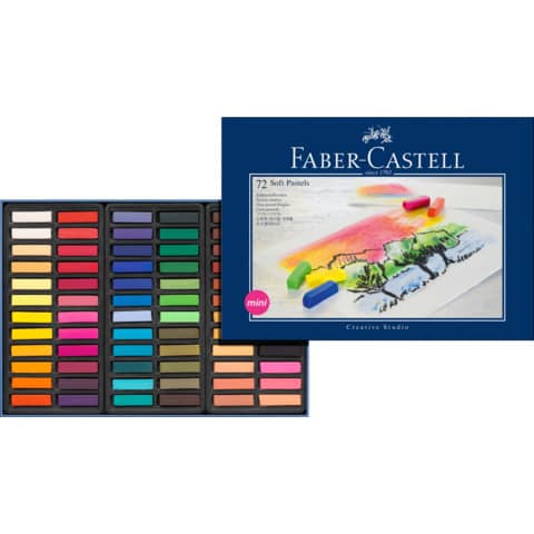 Faber-Castell Mini - Pastello - colori pastello assortiti …