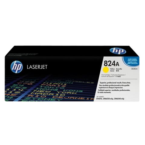 HP 824A - Giallo - originale - LaserJet - cartuccia toner (CB382A) - per Color LaserJet CM6030, CM6040, CP6015