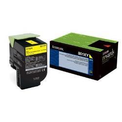 Lexmark 802XY - Extra High Yield - giallo - originale - cartuccia toner LCCP, LRP - per Lexmark CX510de, CX510de Statoil, CX510dhe, CX510dthe