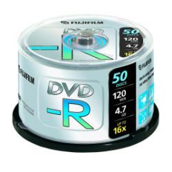 FUJIFILM - 50 x DVD-R - 4.7 GB 16x - campana