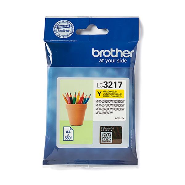 Brother LC3217Y - Giallo - originale - cartuccia d'inchiostro - per INKvestment Business Smart Plus MFC-J5930; INKvestment Business Smart Pro MFC-J6935