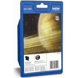 Brother LC1100BKBP - Nero - originale - blister - cartuccia d'inchiostro - per Brother DCP-185, 385, 585, 6690, MFC-490, 5490, 5890, 6490, 990