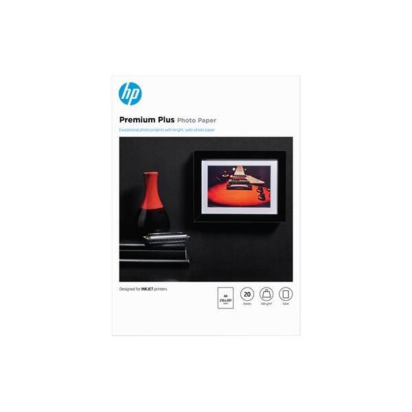 HP Premium Plus Photo Paper - Semi-lucida - …