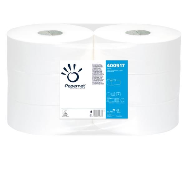 Papernet Maxi Jumbo - Carta igienica - pura …