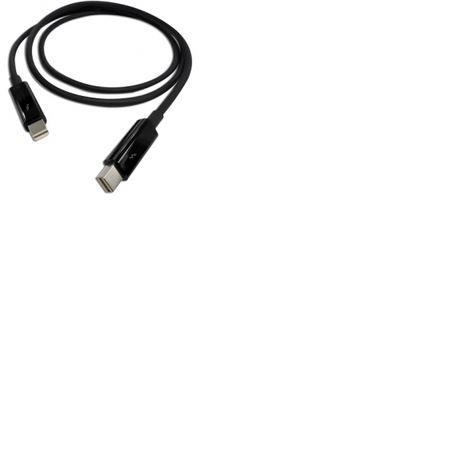 QNAP CAB-TBT10M - Cavo Thunderbolt - Mini DisplayPort (M) a Mini DisplayPort (M) - Thunderbolt 2 - 1 m