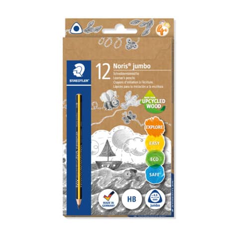 STAEDTLER Noris Club Jumbo - Matita - HB - 4 mm