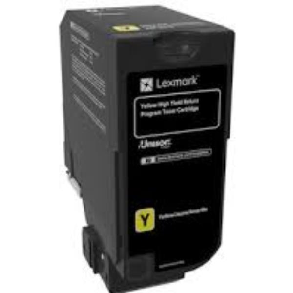 Lexmark - Alta resa - giallo - originale - cartuccia toner LCCP, LRP, Lexmark Corporate - per Lexmark CX725de, CX725dhe, CX725dthe