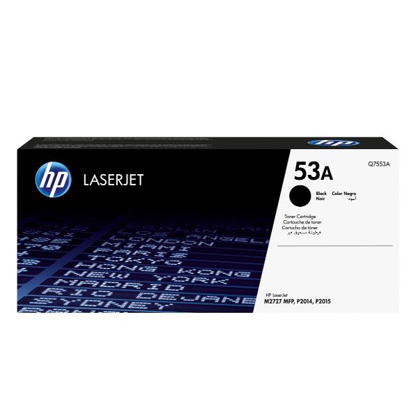HP 53A - Nero - originale - LaserJet - cartuccia toner (Q7553A) - per LaserJet M2727nf MFP, M2727nfs MFP, P2014, P2014n, P2015, P2015d, P2015dn, P2015n, P2015x