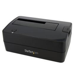 StarTech.com Docking station per disco rigido SATA USB 3.0 a SATA per HDD 2,5/3,5inch (SATDOCKU3S) - Docking station HDD - alloggiamenti: 1 - 2.5", 3.5" - SATA 3Gb/s - USB 3.0 - nero - per P/N: PEXUSB3S24, PEXUSB3S44V, SVA12M2NEUA, SVA12M5NA, USBDUP15, USBDUPE115, USBDUPE17