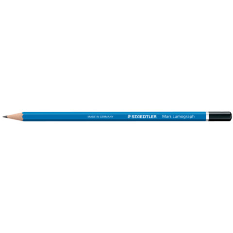 STAEDTLER Mars Lumograph - Matita - H - 2 mm (pacchetto di 12)