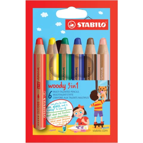 STABILO woody 3 in 1 - Pastello colorato …