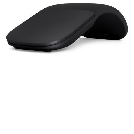 Microsoft Surface Arc Mouse - Mouse - ottica - 2 pulsanti - senza fili - Bluetooth 4.1 - nero - commerciale
