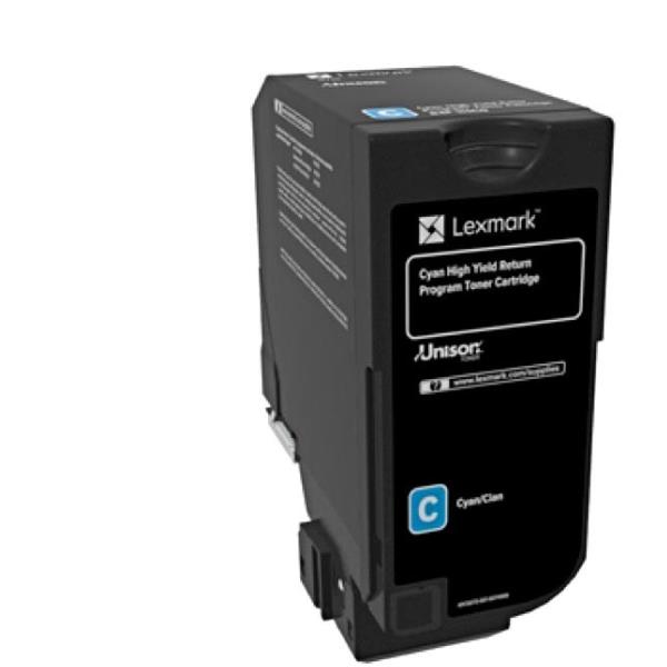 Lexmark - Alta resa - ciano - originale - cartuccia toner LCCP, LRP - per Lexmark CX725de, CX725dhe, CX725dthe
