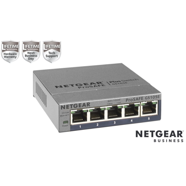 NETGEAR Plus GS105Ev2 - Switch - gestito - …