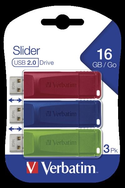 Verbatim Slider - Chiavetta USB - 16 GB …