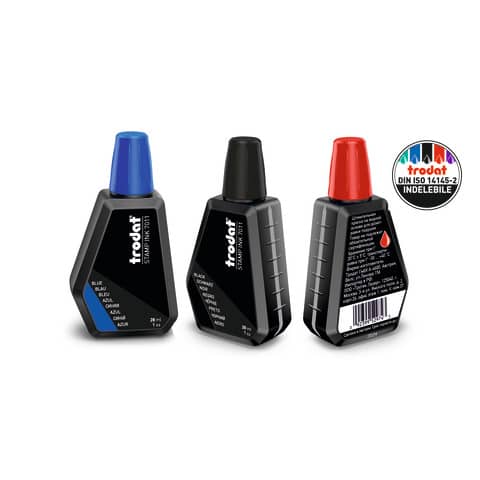 Trodat 7011 - Inchiostro per timbro - blu …