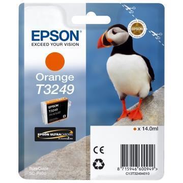 Epson T3249 - 14 ml - arancione - originale - cartuccia d'inchiostro - per SureColor P400, SC-P400