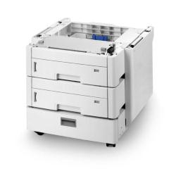 OKI - Cassetto e vassoio supporti con cabinet - 1060 fogli in 2 cassetti - per OKI MC851, MC860, MC861; ES 8451, 8461