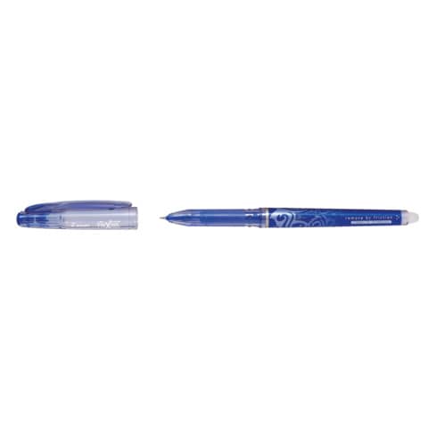 Pilot FriXion Point - Penna a sfera - blu - inchiostro in gel sensibile al calore - 0.5 mm - extra fine - con gomma