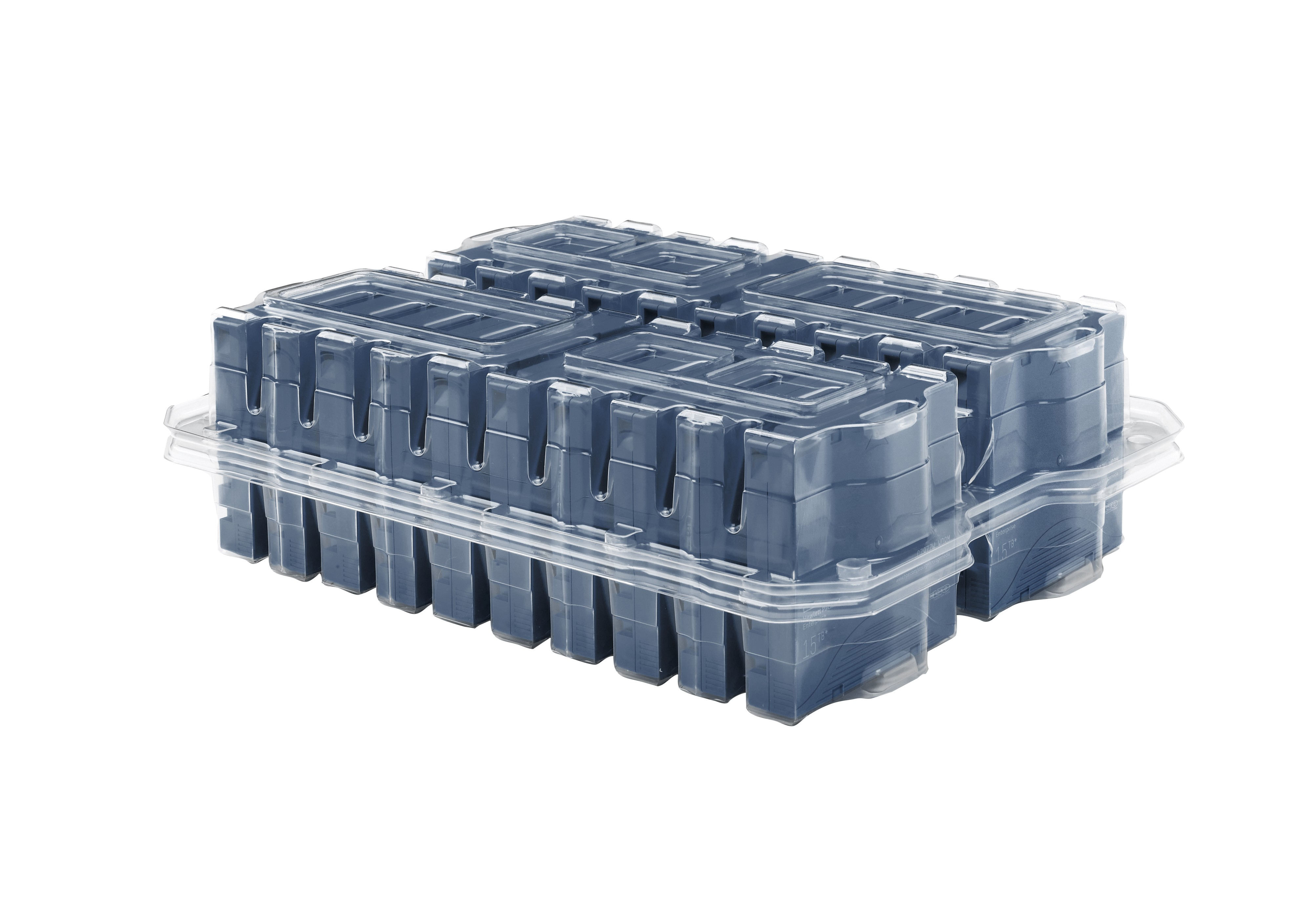 HPE Ultrium Non-Custom Labeled Data Cartridge - 20 x LTO Ultrium 7 - 6 TB / 15 TB - con etichetta codice a barre