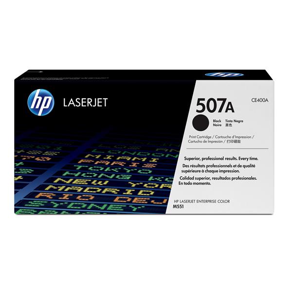 HP 507A - Nero - originale - LaserJet - cartuccia toner (CE400A) - per Color LaserJet Enterprise MFP M575; LaserJet Pro MFP M570