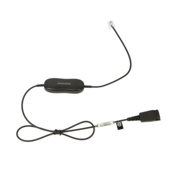 Jabra GN1210 - Cavo per cuffie - disconnessione rapida maschio a RJ-9 maschio - 80 cm