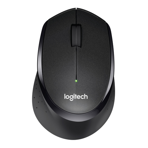 Logitech B330 Silent Plus - Mouse - ottica - 3 pulsanti - senza fili - 2.4 GHz - ricevitore wireless USB