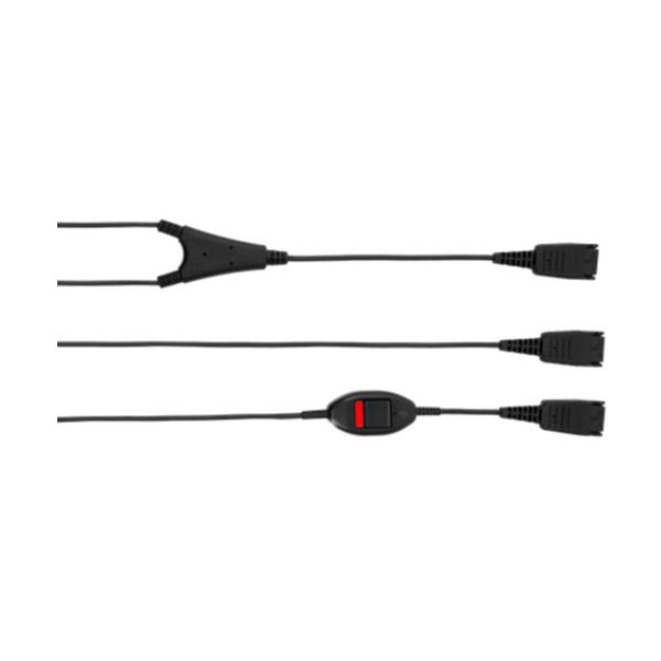 Jabra Supervisor Y-Cord - Ripartitore cuffia - disconnessione rapida a disconnessione rapida