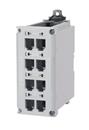 Panduit IndustrialNet DIN Rail Fiber Optic Enclosure - Presa con installazione su rotaia DIN - grigio - 8 porte