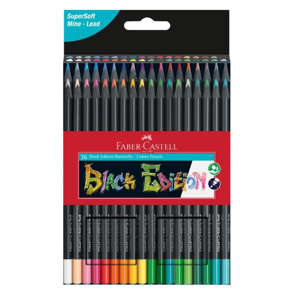 Faber-Castell Black Edition - Pastello colorato - colori …