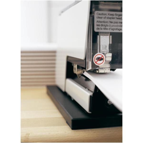 Rapid Classic 105E - Graffatrice elettrica - 50 fogli - 66/6-66/8+ - plastica, metallo - bianco / nero