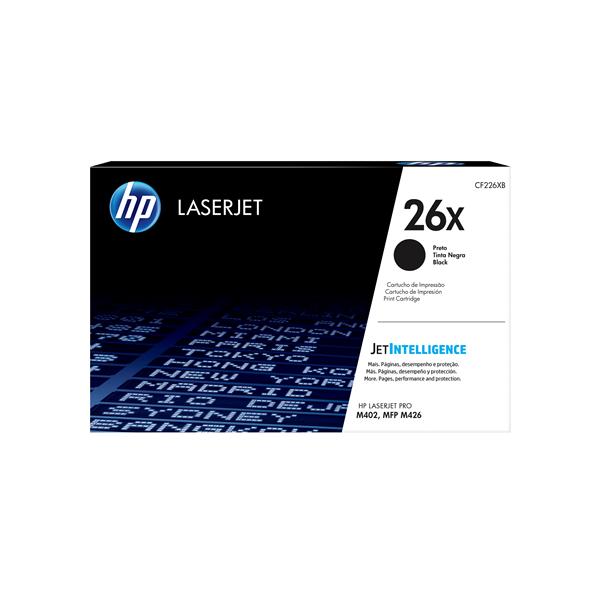 HP 26X - Alta resa - nero - originale - LaserJet - cartuccia toner (CF226X) - per LaserJet Pro M402, MFP M426