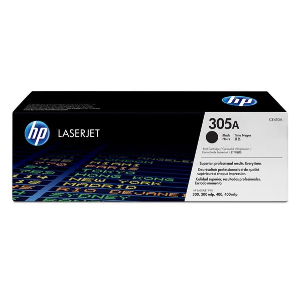 HP 305A - Nero - originale - LaserJet - cartuccia toner (CE410A) - per LaserJet Pro 300 color M351a, 300 color MFP M375nw, 400 color M451, 400 color MFP M475