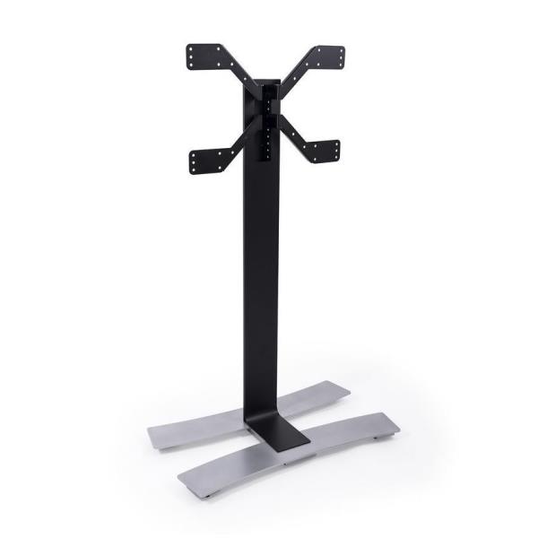 ITB Solution WILL 1400 XL - Supporto - per TV/monitor - acciaio - nero - dimensione schermo: 40"-75" - supporto a pavimento