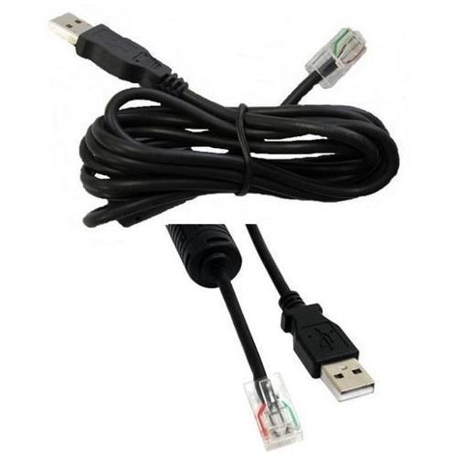 APC - Cavo USB - USB (M) a RJ-45 (10 pin) (M) - 1.8 m - nero - per Back-UPS LS 500