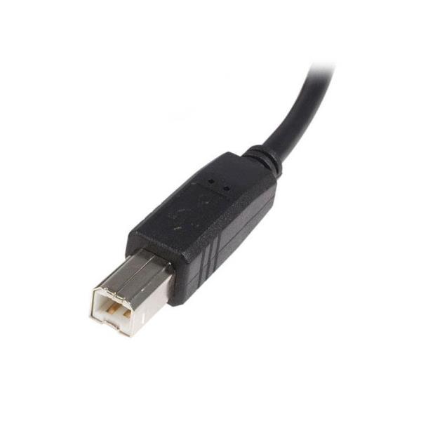 StarTech.com Cavo USB 2.0 per Stampante tipo A/B maschio - maschio - Cavo USB2.0 A-B 5m - M/M - Cavo USB - USB (M) a USB Tipo B (M) - USB 2.0 - 5 m - nero