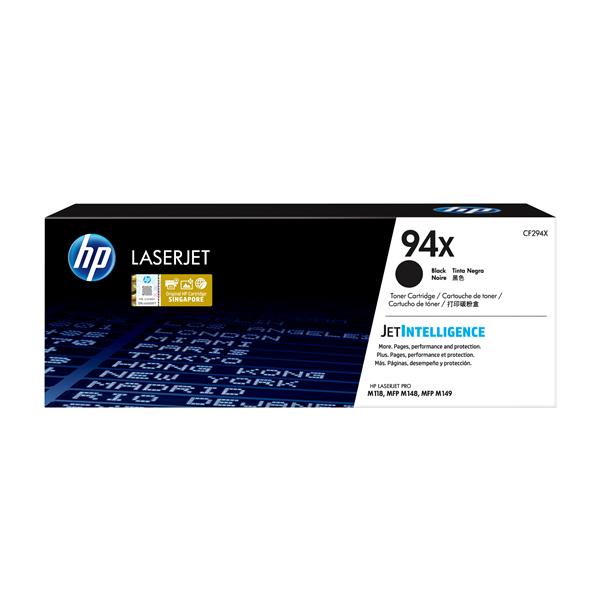 HP 94X - Nero - originale - LaserJet - cartuccia toner (CF294X) - per LaserJet Pro M118dw, MFP M148dw, MFP M148fdw