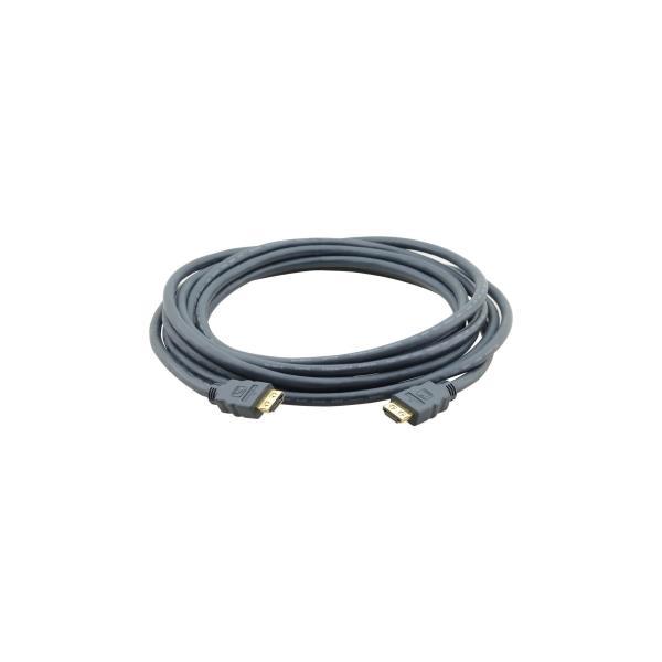 Kramer C-HM/HM Series C-HM/HM-6 - Cavo HDMI - HDMI maschio bloccaggio a HDMI maschio bloccaggio - 1.8 m - tripla schermatura - grigio - supporto 4K