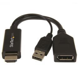 StarTech.com 4K 30Hz HDMI to DisplayPort Video Adapter …