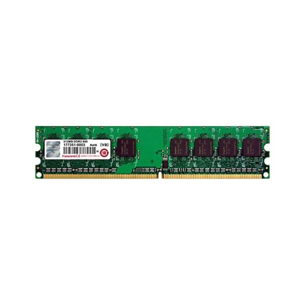 Transcend - DDR2 - modulo - 1 GB - DIMM a 240 pin - 667 MHz / PC2-5300 - CL5 - 1.8 V - senza buffer - non ECC - per Acer Veriton M2610, M2611, M4618; ASUS M2N, M2N32, P5WDG2; SUPERMICRO SuperServer 50XX