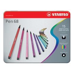 STABILO Pen 68 - Penna punta in fibra …
