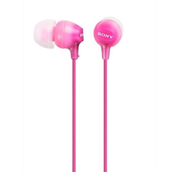 Sony MDR-EX15LP - EX Series - auricolari - in-ear - cablato - jack 3,5 mm - rosa