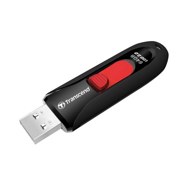 Transcend JetFlash 590 - Chiavetta USB - 64 GB - USB 2.0