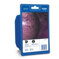 Brother LC1220BKBP - Nero - originale - blister - cartuccia d'inchiostro - per Brother DCP-J525, DCP-J725, DCP-J925, MFC-J430, MFC-J625, MFC-J825; MyMio MFC-J825