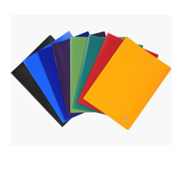 Exacompta Opaque - Porta listini - 80 compartimenti - 160 viste - per A4 - colori assortiti