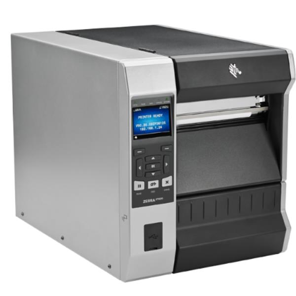 Zebra ZT620 - Stampante per etichette - termico diretto / trasferimento termico - Rotolo (17,8 cm) - 203 dpi - fino a 305 mm/sec - USB, seriale, Gigabit LAN, host USB, NFC, Bluetooth 4.0 - taglierina - barra di strappo