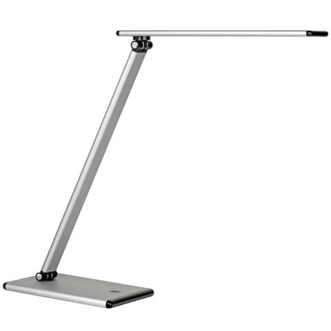 Unilux Terra - Lampada da tavolo - LED - 5 W - 3500 K - argento