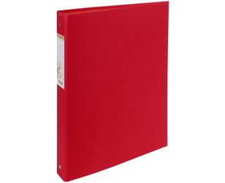 Exacompta Forever - Quaderno ad anelli - larghezza dorsale 40 mm - per A4 - capacità 225 fogli - rosso